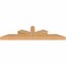 Ekena Millwork Saratoga Smooth Timber Gable Bracket, Western Red Cedar, 84"W x 21"H x 5 1/2"D x 5 1/2"F, 6/12 Pitch GBW084X21X0606SAR00SWR - alternate 4